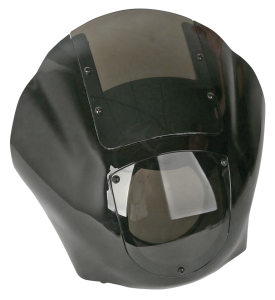 Quarter Fairing Gloss Black Smoke Screen (FR)