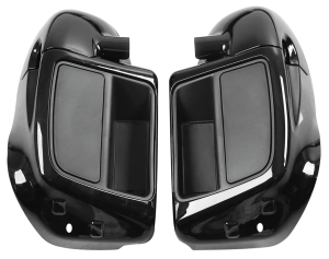 Leg Fairings Gloss Black FLH/T14-Up (FR)