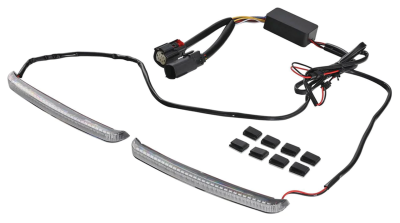 Saddlebag 3 in 1 Lights Clear FLH/T14-Up (FR)