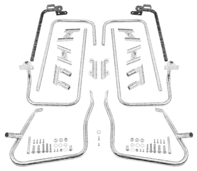 Saddlebag Guards Chrome FLH/T14-Up (FR)