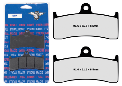 FR+RR Pads Xtreme PM Six Piston Caliper (FR)