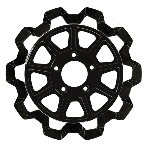 FR Bow-Tie 11.5"x5mm BL/BL 9-Spoke (FR)
