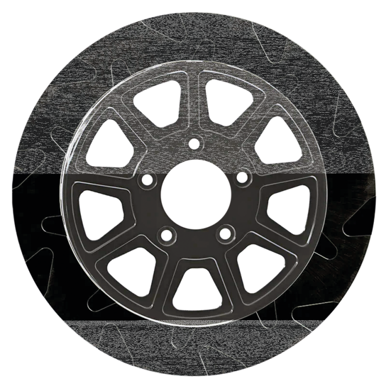 RR Smooth 11.5"x5mm BL/BL 9-Spoke (FR)