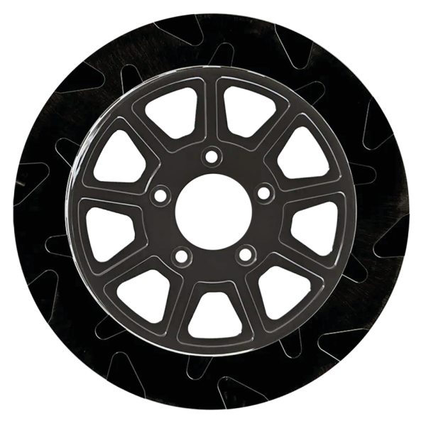 RR Smooth 11.5"x5mm BL/BL 9-Spoke (FR)