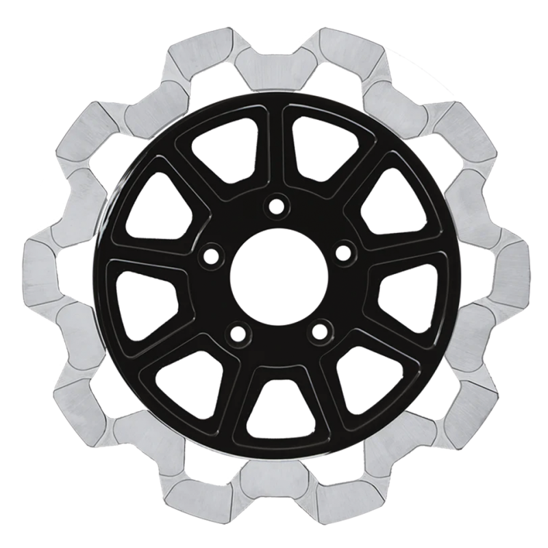 FR Bow-Tie 11.5"x5mm BL/MF 9-Spoke (FR)