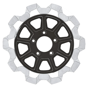 RR Bow-Tie 11.8"x7mm BL/MF 9-Spoke (FR)
