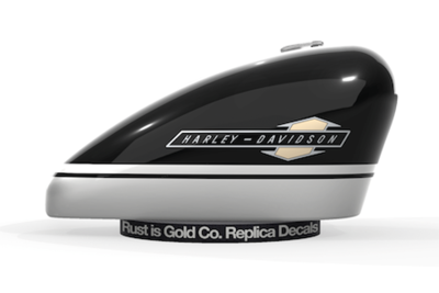 Tank Decals Black/Silver/White XL63-65