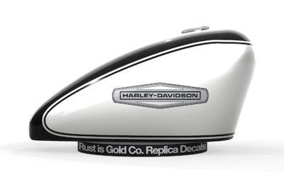 Tank Decals Black/Silver/White XL66-68 (FR)
