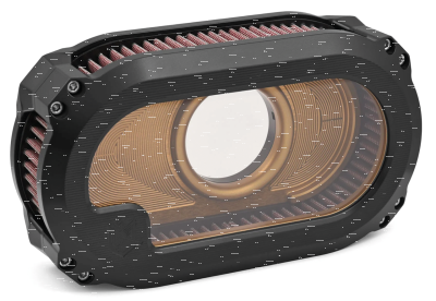 Next Level See-Thru A/C BL/GO ME17-Up (FR)