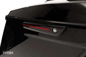 Blk hardbag latch cvrs red FLH/T14-Up (FR)