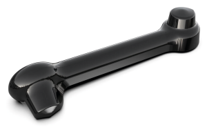 Engine Stabilizer Cover Black (FR)