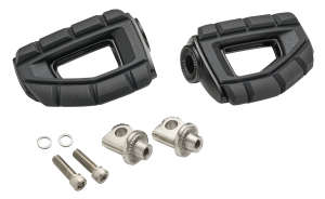 Chicane Foot Pegs Black Male Mounts (FR)