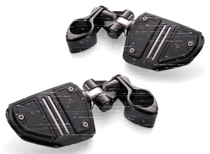 Twin Rail HW Pegs Blk Male Mounts (FR)