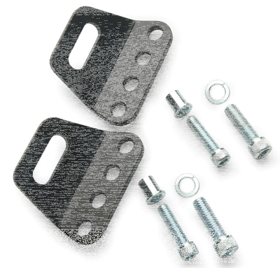 Rear Tie-Down Brackets Black (FR)
