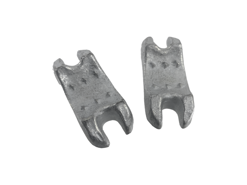 Samwel coil strap set, white plated (FR)