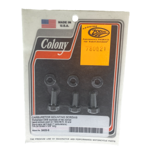 COLONY carb mount kit, parkerized (FR)