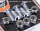 Chrome disc screw&nuts 3/8-16x1" SBHS (FR)