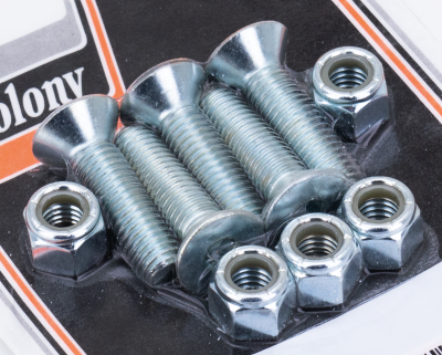 Disc SHCS Screws w/nuts 79-91 Zinc (FR)