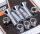 Disc SHCS Screws w/nuts 79-91 Chrome (FR)