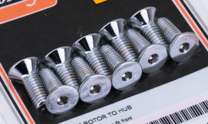 Disc Screw kit, dual FX/XL78-82 Chr (FR)