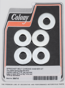 Sprocket Bolt Washer Kit BT73-up XL79-up