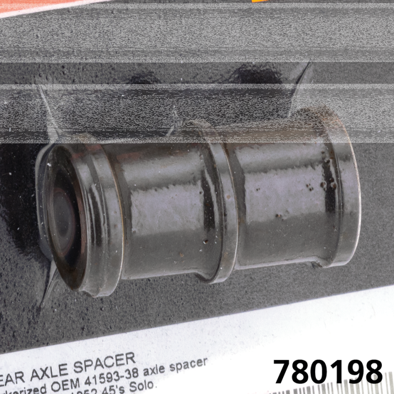Rear axle spacer parkerized WL/A/C38-52 (FR)