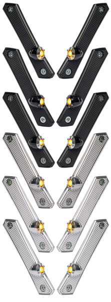 Vitys Front turnsignalkit chrome (FR)