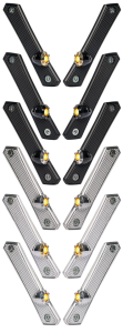 Vitys Front turnsignalkit polish/brass (FR)