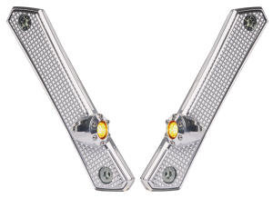 Vitys Front turnsignalkit polished (FR)