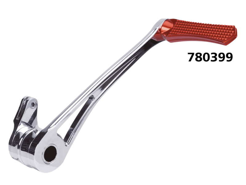 DMND BRAKE ARM CHR+GREEN PEG FLH/T08-13 (FR)