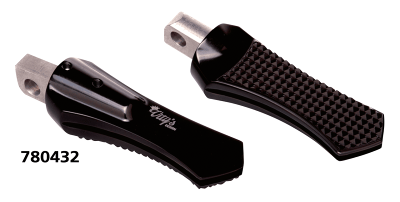 DIAMOND FOOTPEGS BLK (FR)