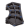 DIAMOND FR FLRBRD BLK W/ GEMS BLUE (FR)