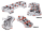 DIAMOND FR FLRBRD CHR W/ GEMS RED (FR)