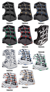 DIAMOND PSSNGR FLRBRD BLK W/ GEMS BLK (FR)