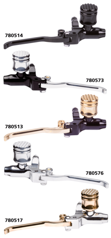 CABLE CLUTCH BLK LEVER BRASS (FR)