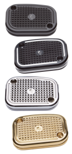 DMND M/C CVR BRAKE BLK FLH/T08-up (FR)