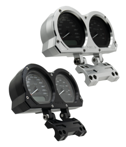 Vitys Road Glide billet gauge Silver (FR)