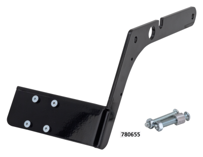 Blk Bracket only sidemount XL04-UP (FR)