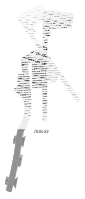 Blk center licensplate kit FLSL18-UP (FR)