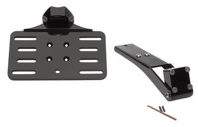 Blk Central licenseplate kit FXLRS18-UP (FR)
