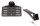 Blk Central licenseplate kit FXLRS18-UP (FR)