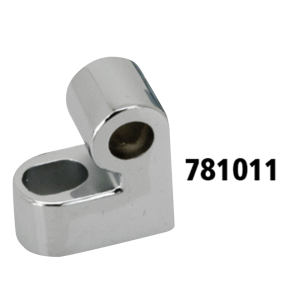 Chrome headlamp mount block FXSTS88-92 (FR)
