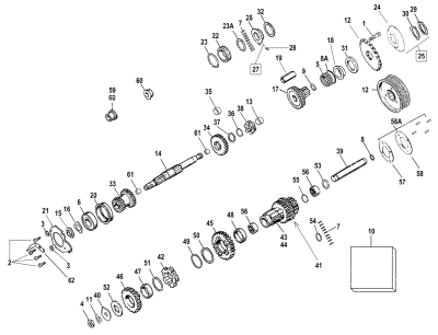 Low, 3-speed and reverse 35762-39 (FR)