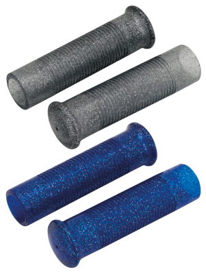 metal flake grips silver (FR)