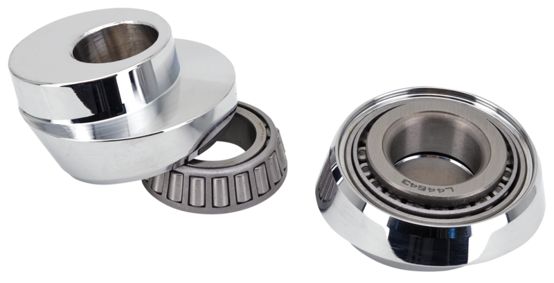 Chrome 7dgr raked neck cups w/bearings (FR)