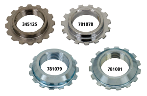 triple tree top bearing adjusting nut So (FR)