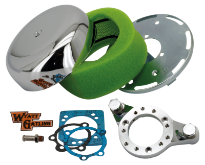Chrome Wyatt-Gatling Air Cleaner XL91-22 (FR)