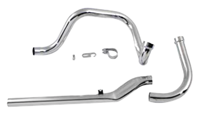 Chr BT65 Panhead x-over headers (FR)