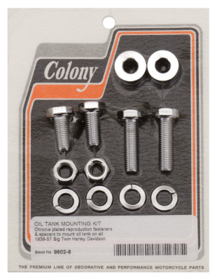 Colony Oil tank mounting kit Parkerized (FR)