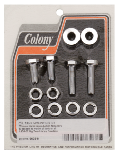 Colony Oil tank mounting kit Parkerized (FR)